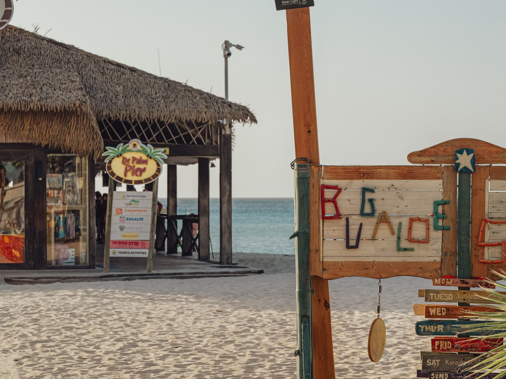 tiki bar exterior