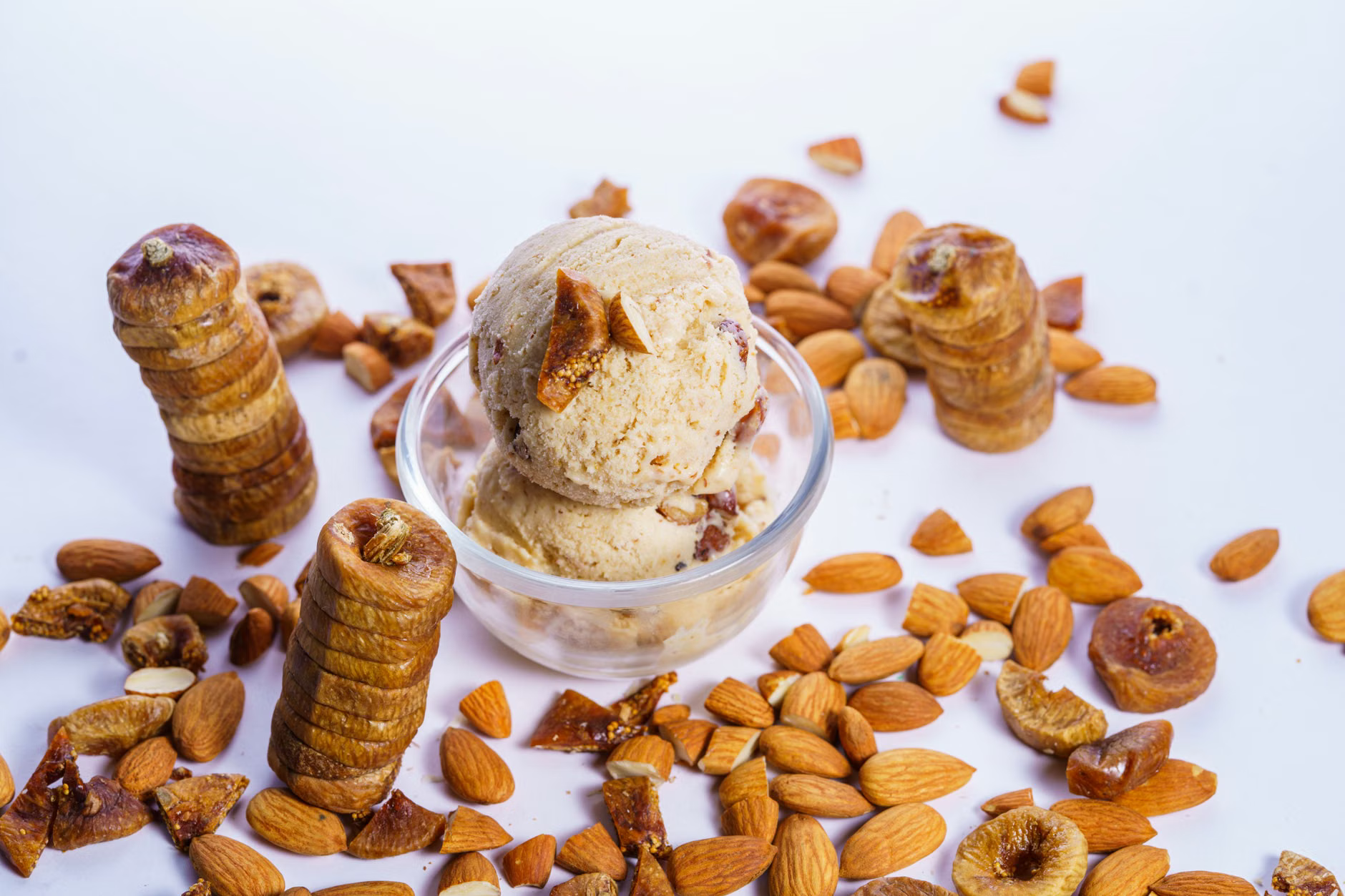 seasonal fruit ice cream
