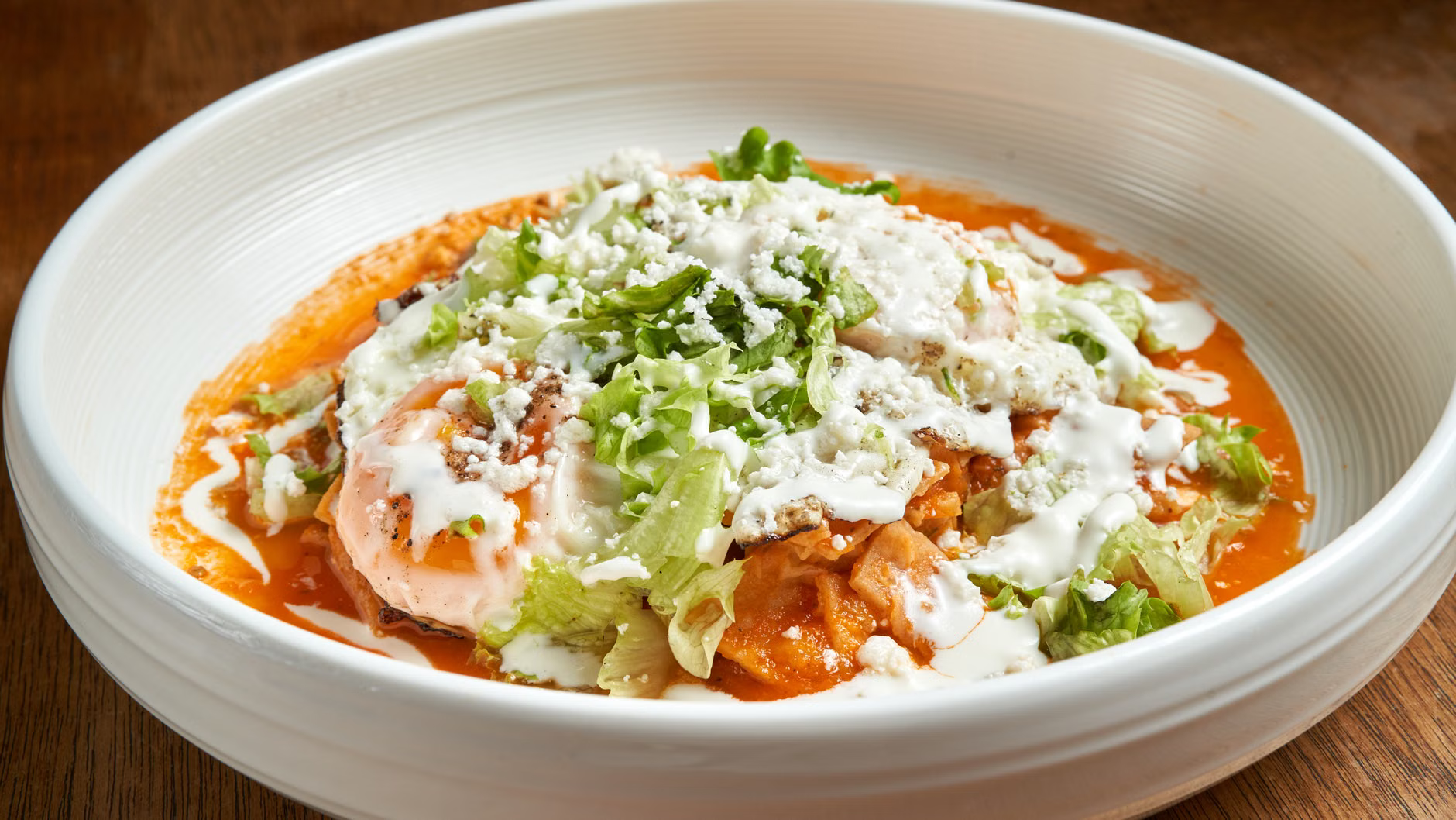 chilaquiles breakfast bowl