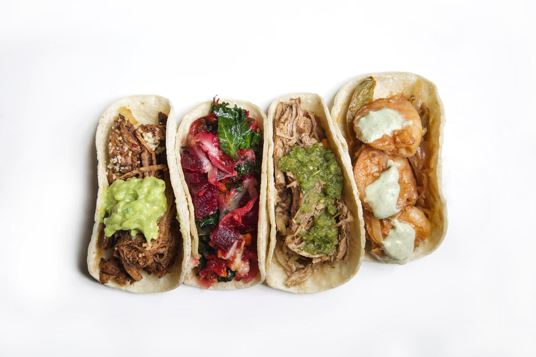 taco fillings variety