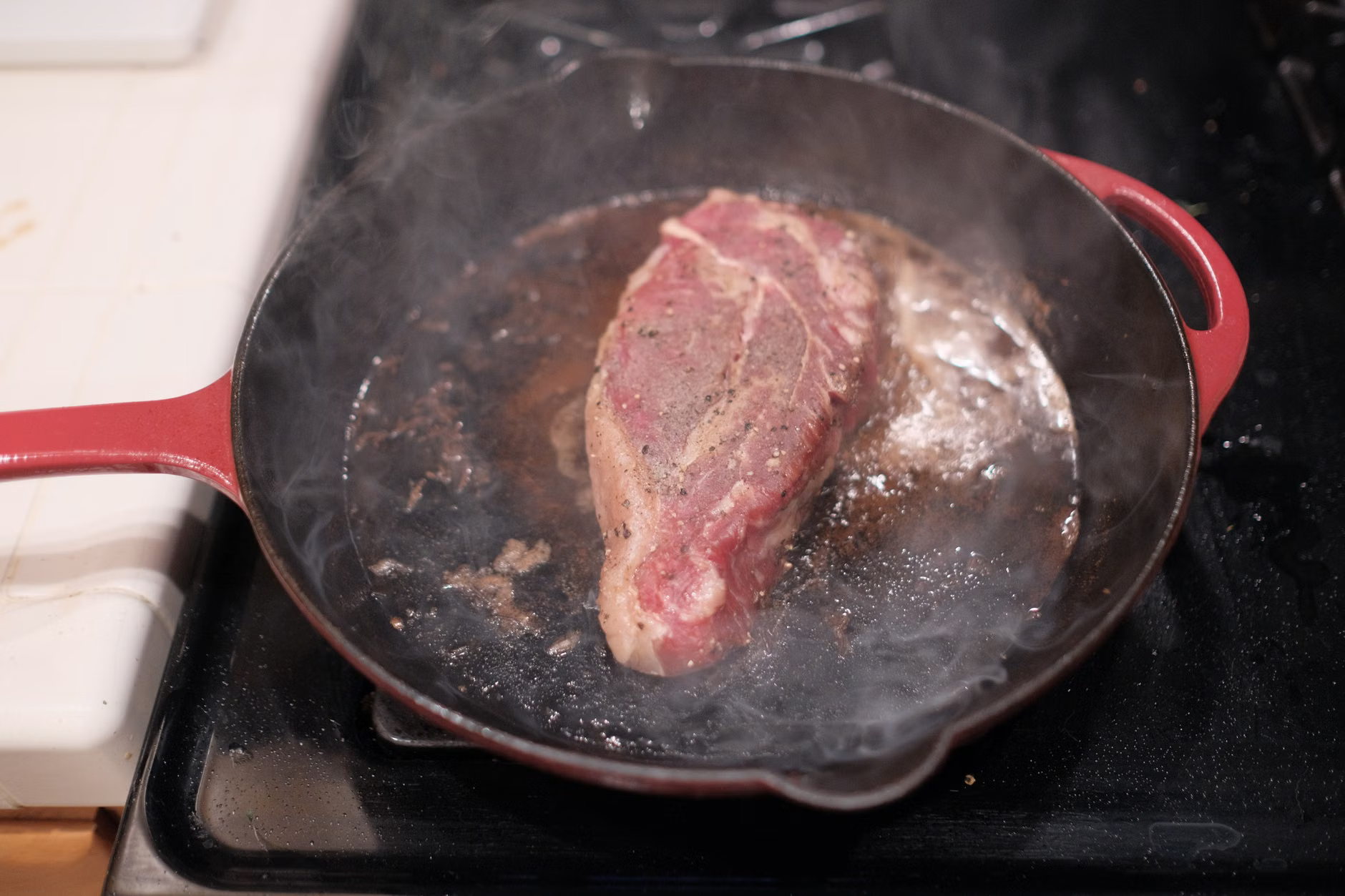 sous vide cooking steak