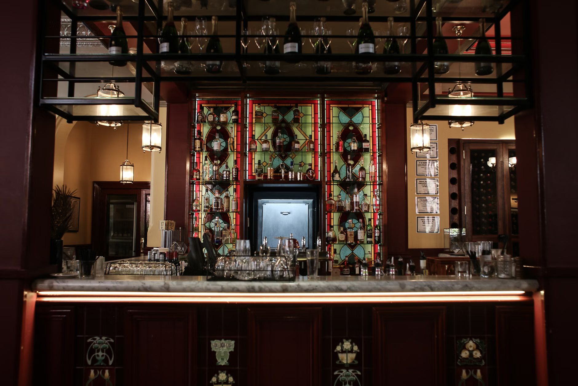classic bar interior