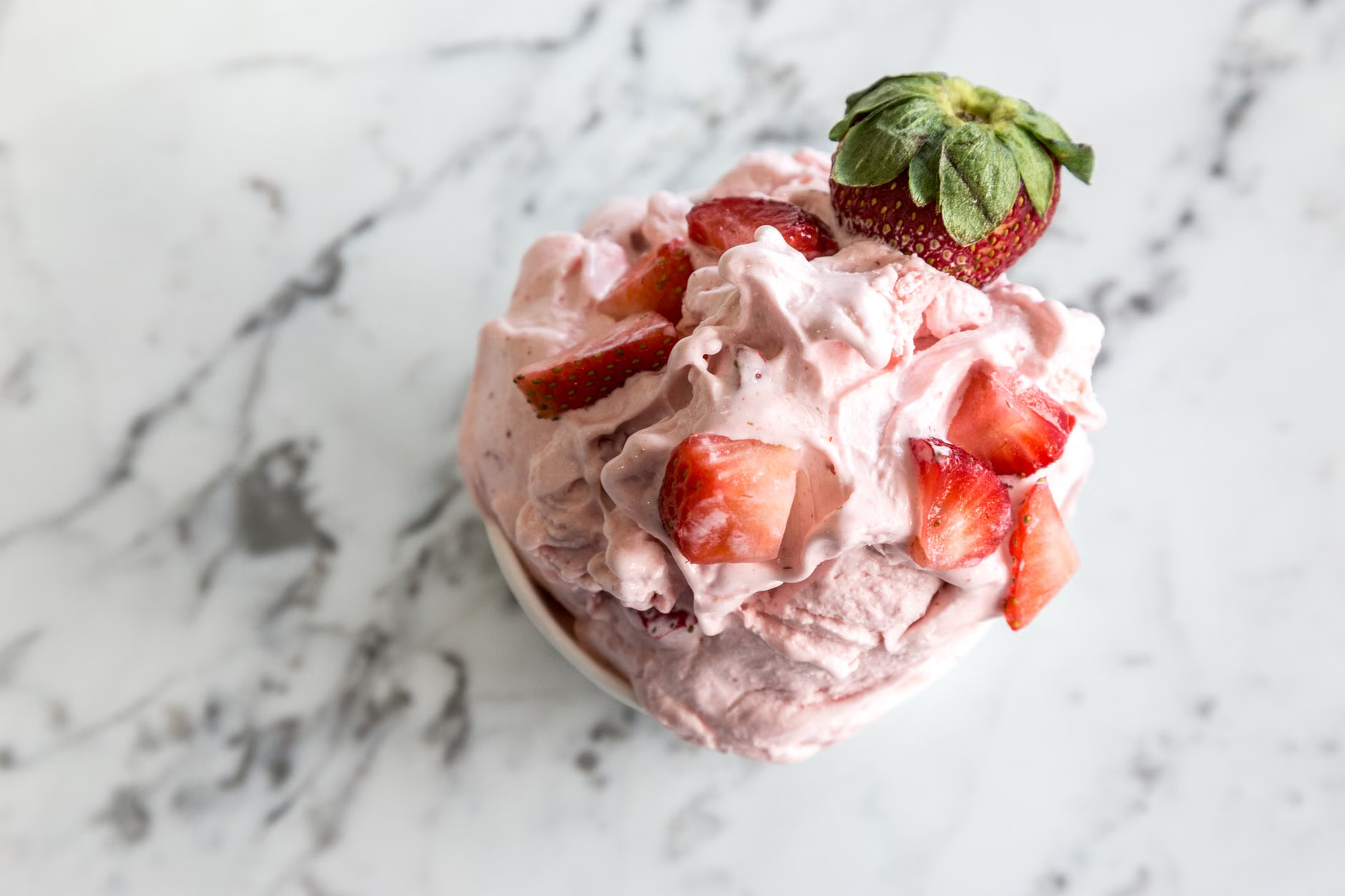 seasonal fruit ice cream