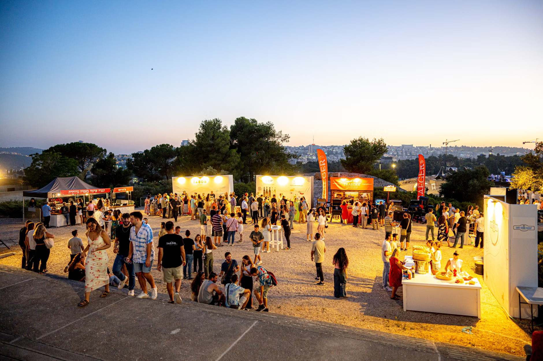 food festival crowd