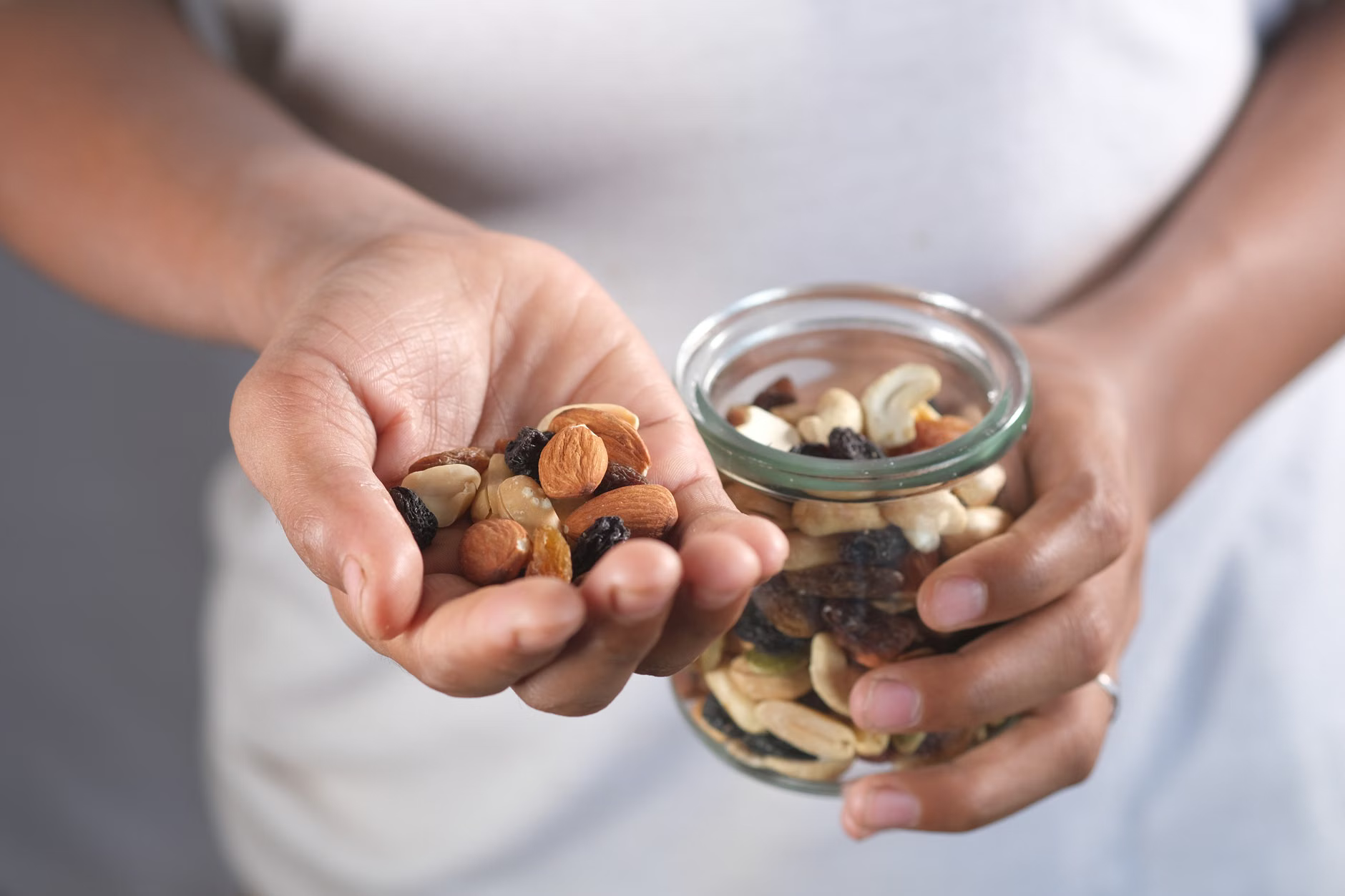 healthy snack mix