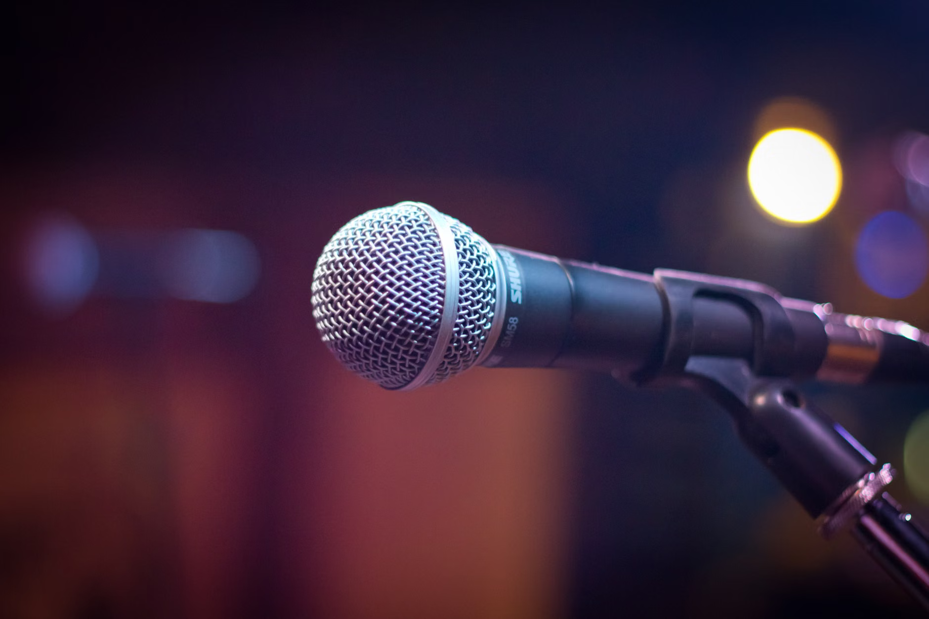 karaoke stage microphone