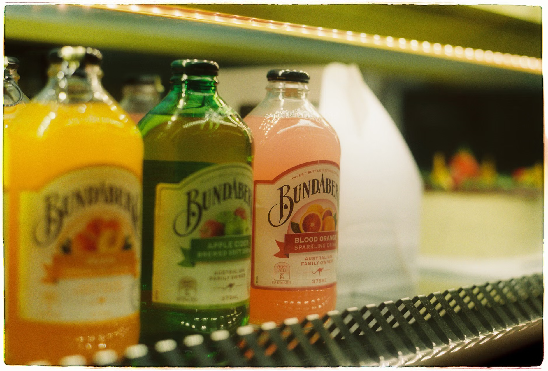 kombucha store shelf
