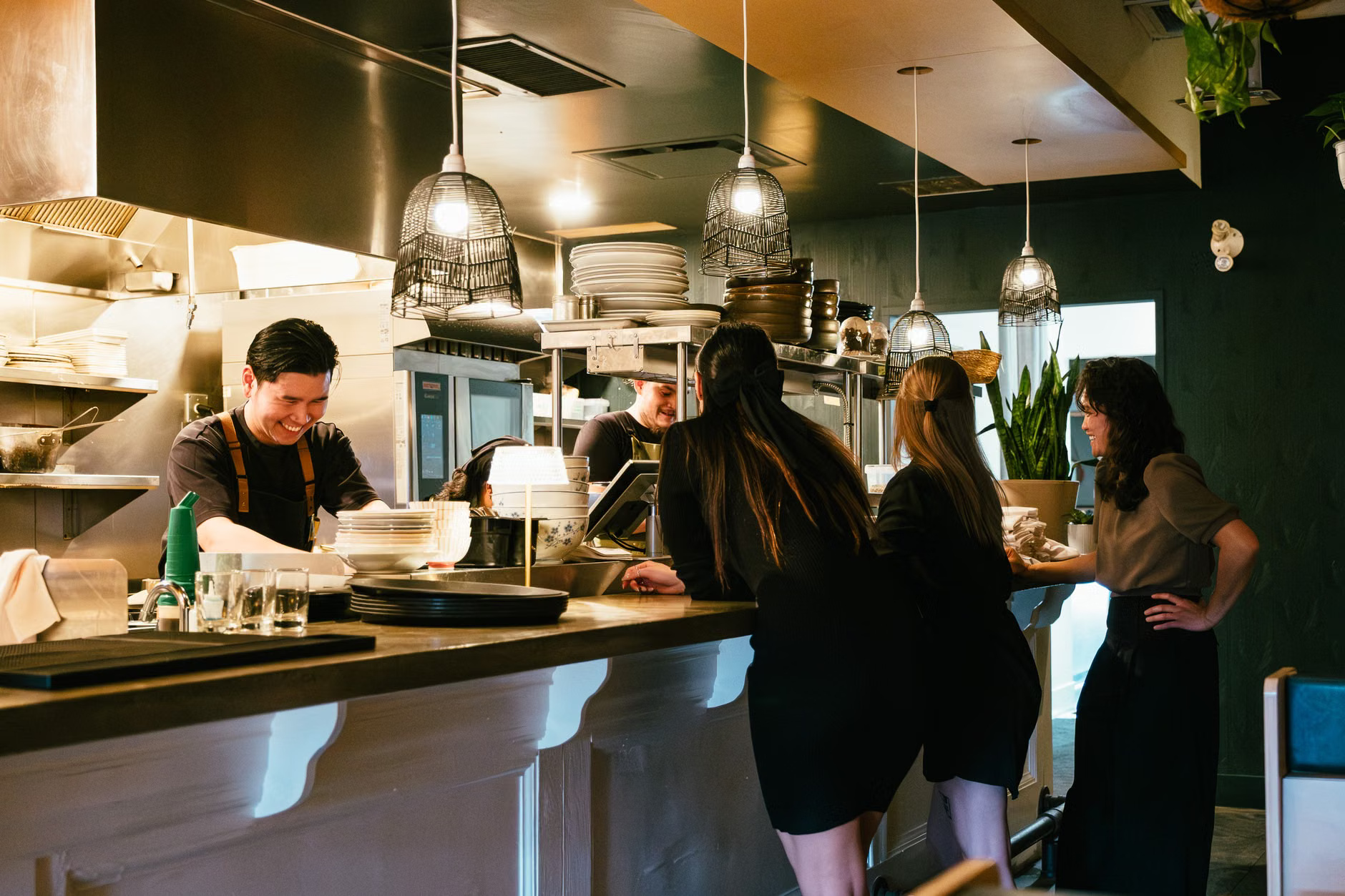 chef's counter dining LA